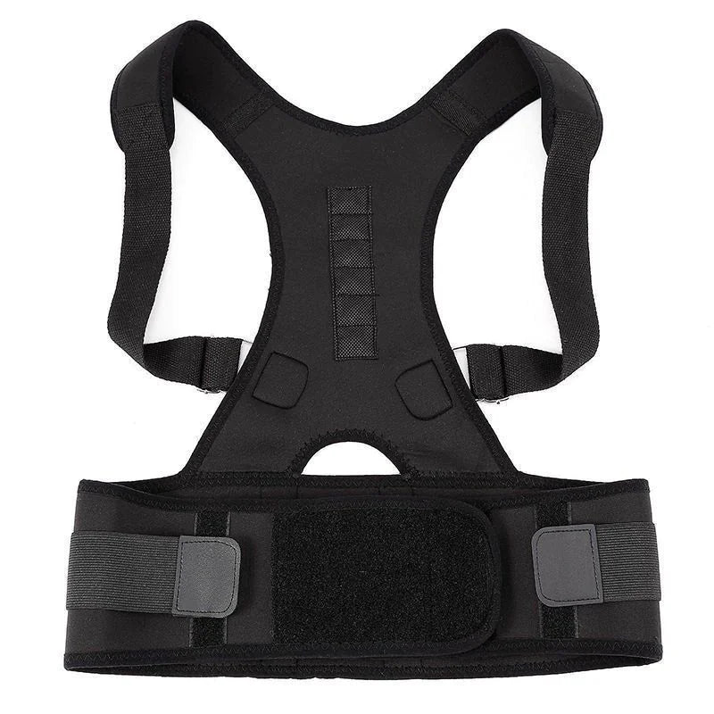 Posture Corrector Support Magnetic Back Shoulder Brace Belt Band For Men Women