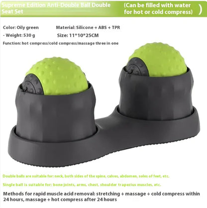 TheraSphere Hot & Cold Massage Ball – Muscle Relief for Feet, Back, and Fitness Recovery