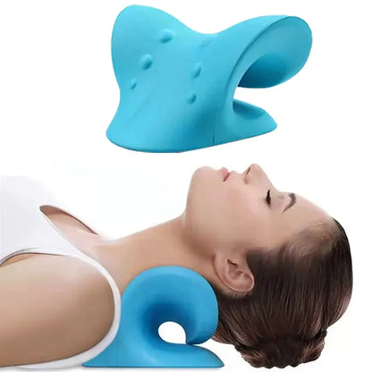 Neck Massage Pillow Neck Shoulder Cervical Chiropractic Traction Device