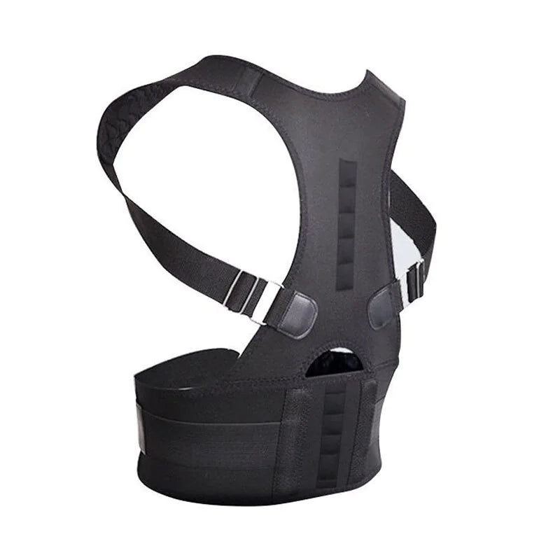 Posture Corrector Support Magnetic Back Shoulder Brace Belt Band For Men Women